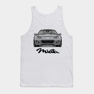 MX5 Miata NC2 Liquid Silver Tank Top